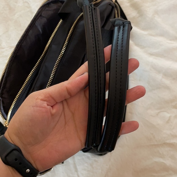 Sol and Selene Streetside Satchel in Black Nylon - Picture 7 of 7